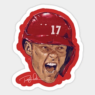 Rhys Hoskins Philadelphia Scream Sticker